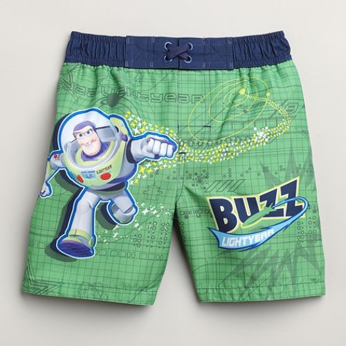 Toy Story Toddler Boy's Buzz Lightyear Boardshort by 