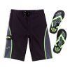 Pieced Swim Trunks