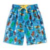 Gecko Print Swim Trunks