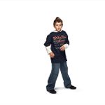 US Polo Assn. Boy's 8-20 Hooded Logo Crew