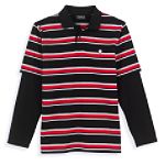 Southpole Boy's 8-20 Long Sleeve Layered Polo