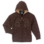 Top Heavy Boy's 8-20 Fleece Hood - Monstrosity
