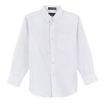 Dockers Boy's 8-20 Long Sleeve Optic Oxford Shirt
