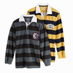 Canyon River Blues Boy's 8-20 Husky - Rugby Stripe Polo