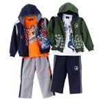 And1 Boy's 4-7 Fleece Hood & Microfiber Pant Set