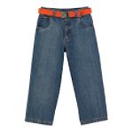 US Polo Assn. Boy's 4-7 Belted Carpenter Jean