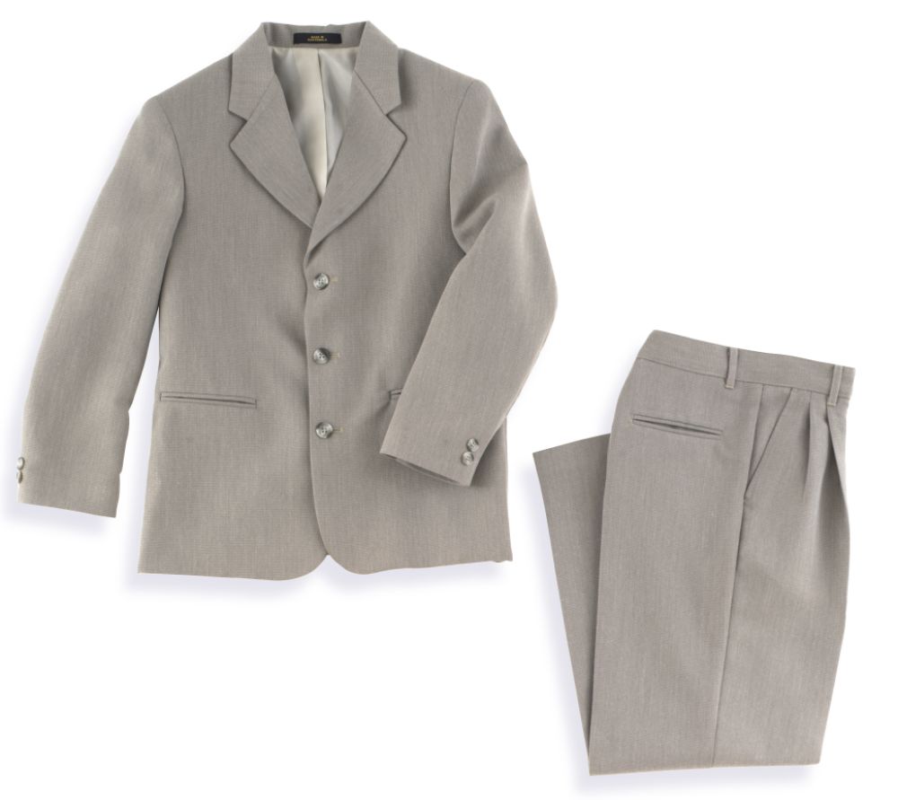 Metro Concepts Boy's 8-20 Taupe 2 Piece Suit