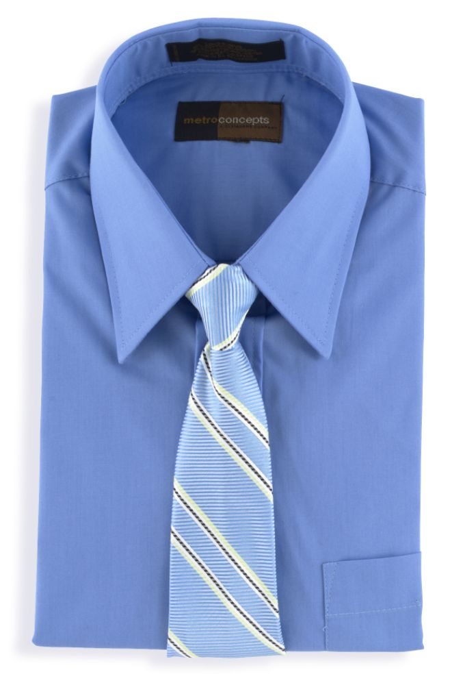 Metro Concepts Boy's 8-20 Shirt and Tie Set