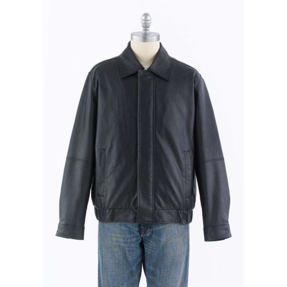 Covington Leather Bomber