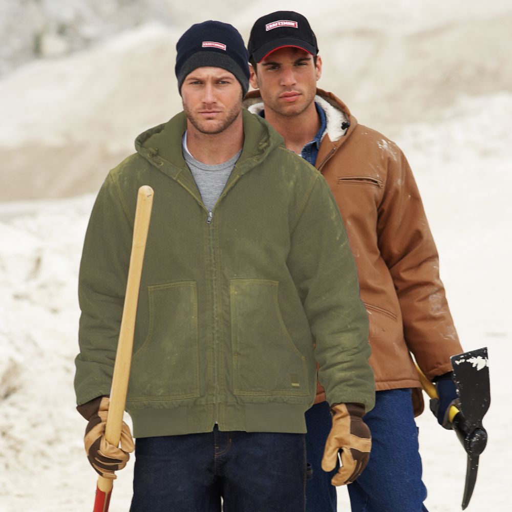Craftsman Washed Duck Hooded Jacket