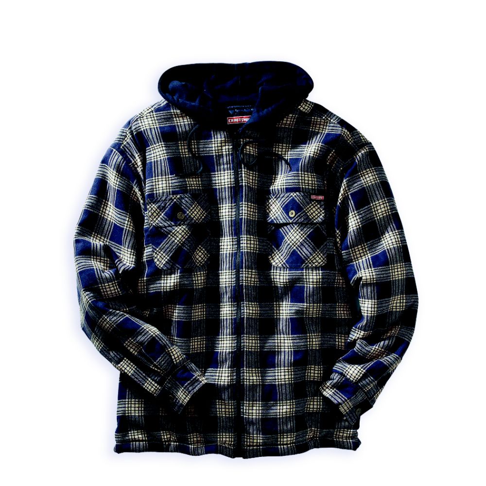 Craftsman Flannel Hooded Jacket