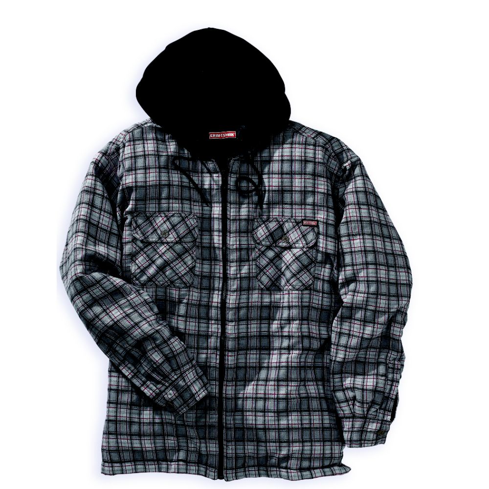 Craftsman Flannel Hooded Jacket