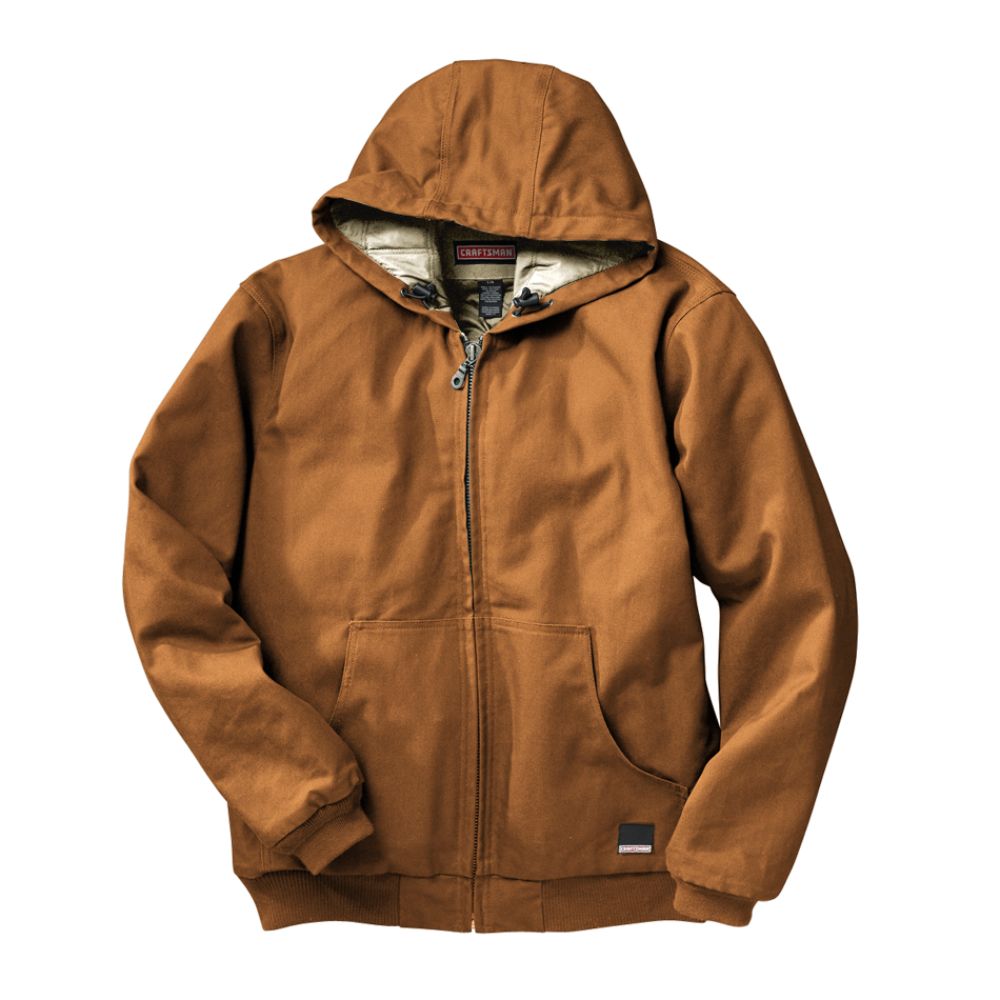 Craftsman Washed Duck Hooded Jacket