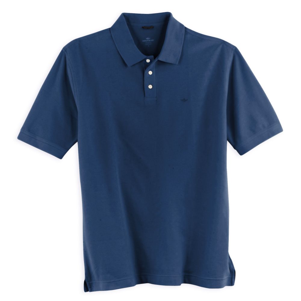 Dockers Short Sleeve Solid Pique Polo