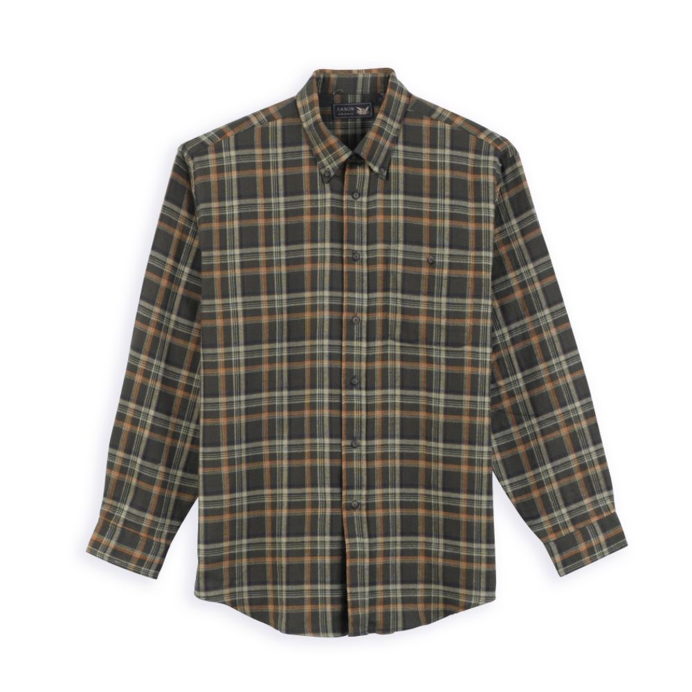 Arrow Long Sleeve Flannel Shirt