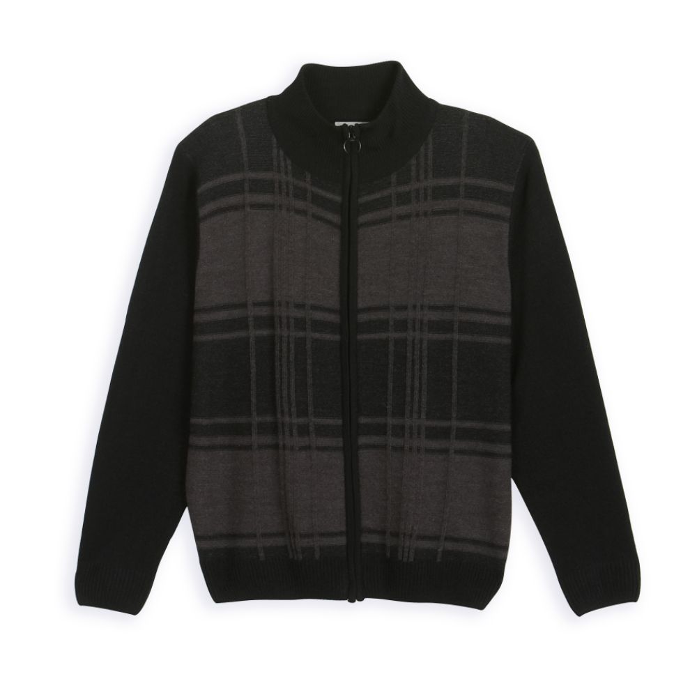 David Taylor Fancy Zip Cardigan