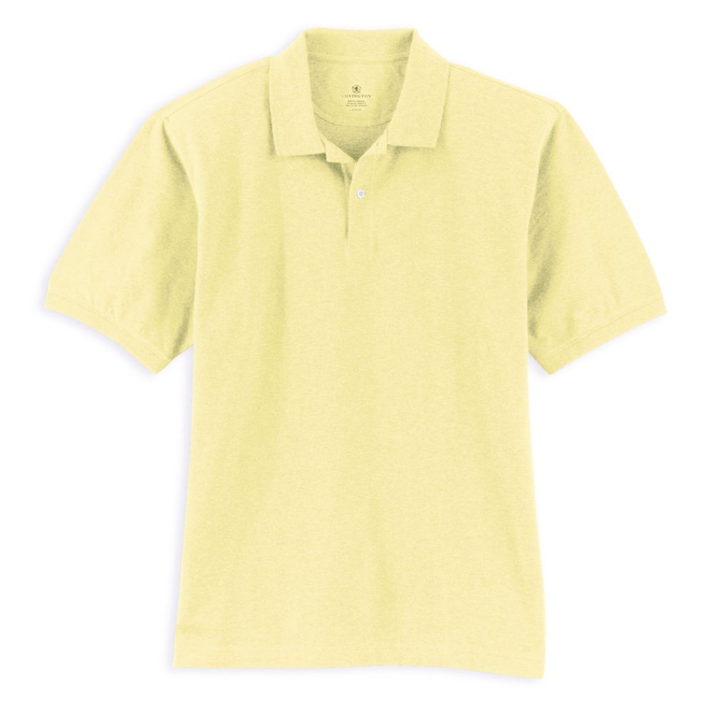 Covington Short Sleeve Interlock Polo