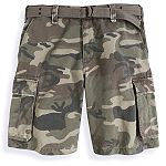 626 Blue Camouflage Cargo Shorts