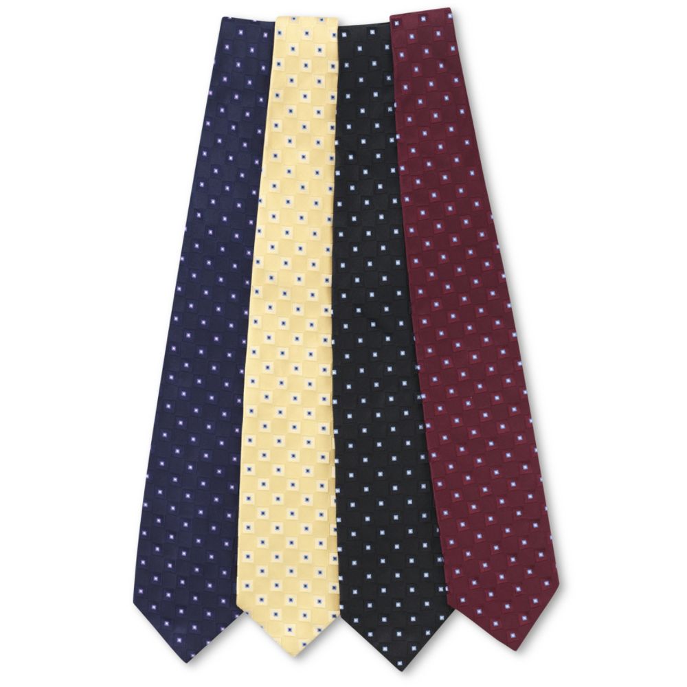 JS Blank Neat Square Tie