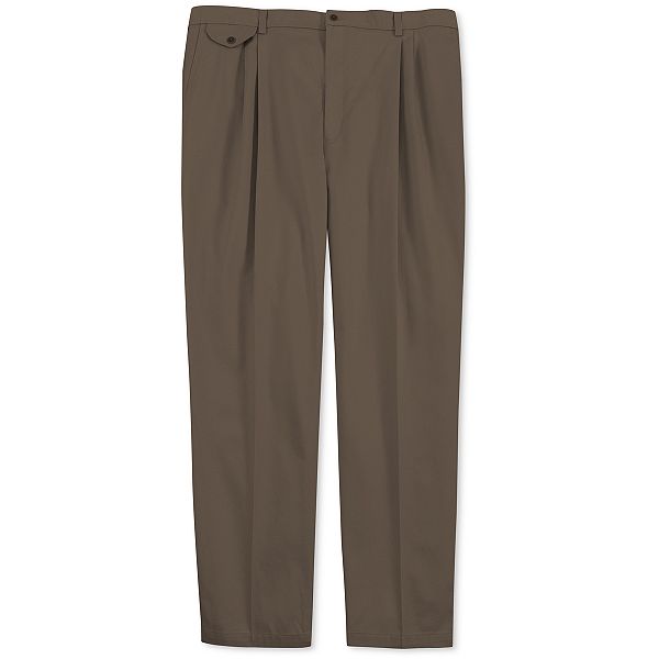 Savane Men's Wrinkle Free Twill Pants