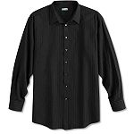 4 Site Long Sleeve Striped Sport Shirt