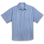 555 Turnpike Short Sleeve Three Color Stripe Sport Shirt