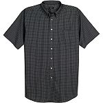 Van Heusen Black Multi Plaid Sport Shirt