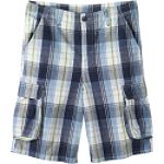 Harbor Bay Plaid Cargo Shorts