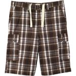 555 Turnpike Plaid Cargo Shorts