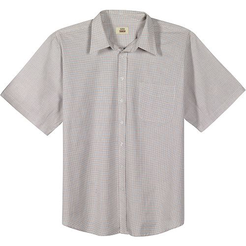 555 Turnpike Mini Plaid Sport Shirt