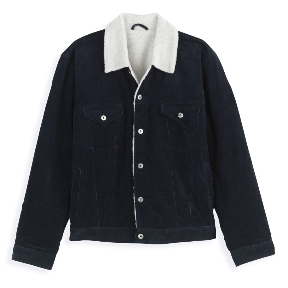 Covington Corduroy Jacket With Sherpa Lining