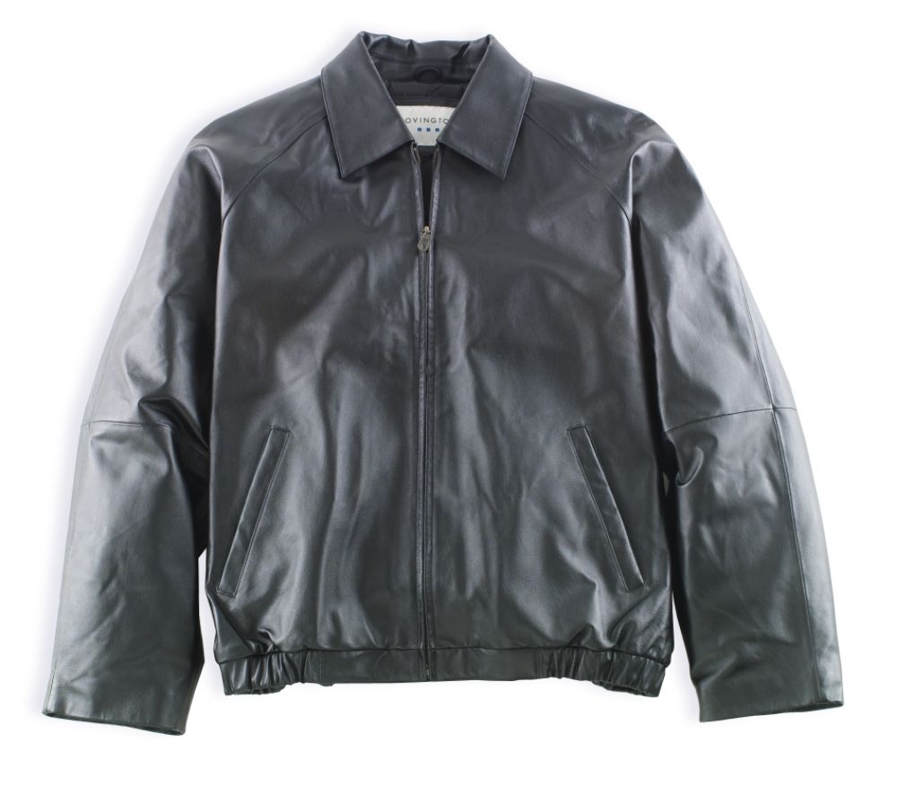 Covington Leather Bomber Jacket