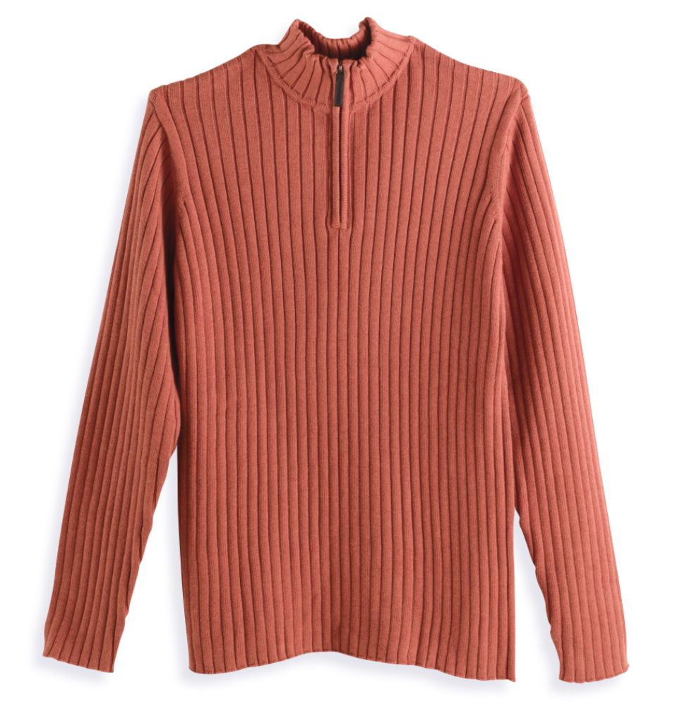 Covington 1/4 Zip Front Sweater