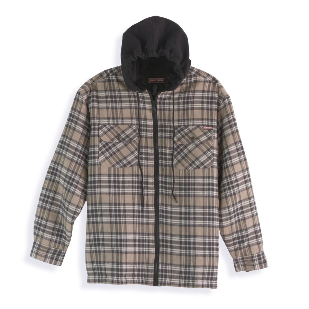 Craftsman Flannel Hooded Jacket