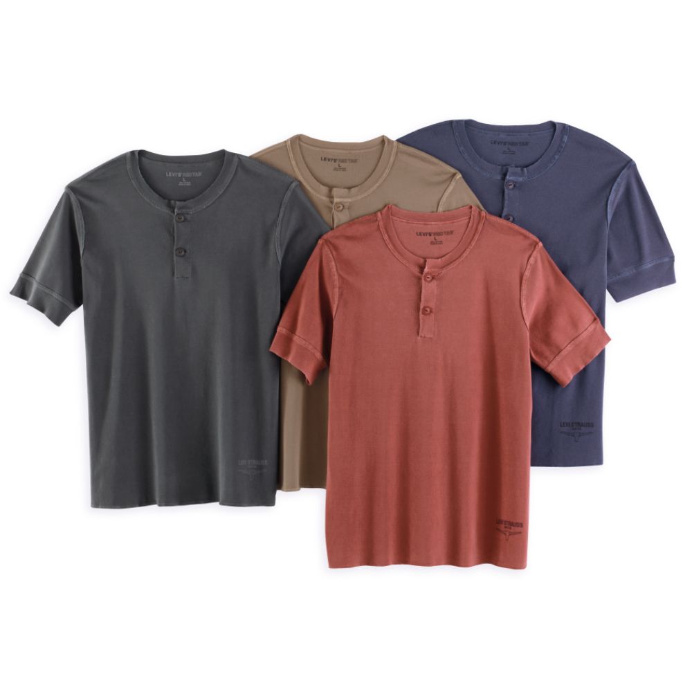 Levi's  Short Sleeve Henley