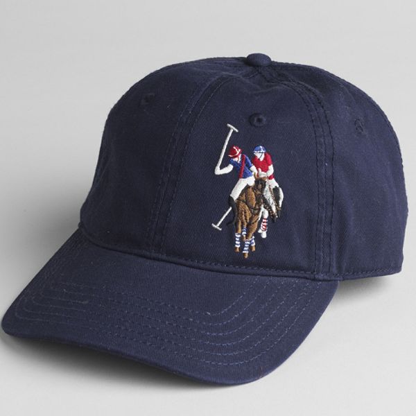U.S. Polo Assn. Men's Large Embroidered Baseball Cap
