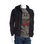 US Army 1st Infantry Division Long Sleeve Waffle Hoodie