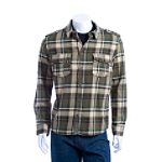 US Army 1st Infantry Division Windowpane Woven Flannel
