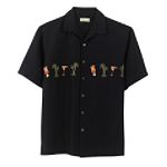Trader Bay Men's Chest Embroidery Woven