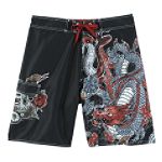 Joe Boxer Dragon Printed Swim Trunk