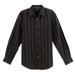 Structure Satin Stripe Dress Shirt