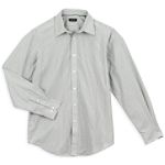Structure Long Sleeve Fancy Dress Shirts With Bias Cuff Detail