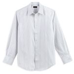 Structure Long Sleeve Fancy Dress Shirts With Mitered Cuff Detail