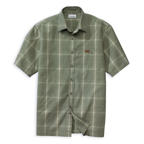 Carhartt Short Sleeve Ripstop Plaid Shirt