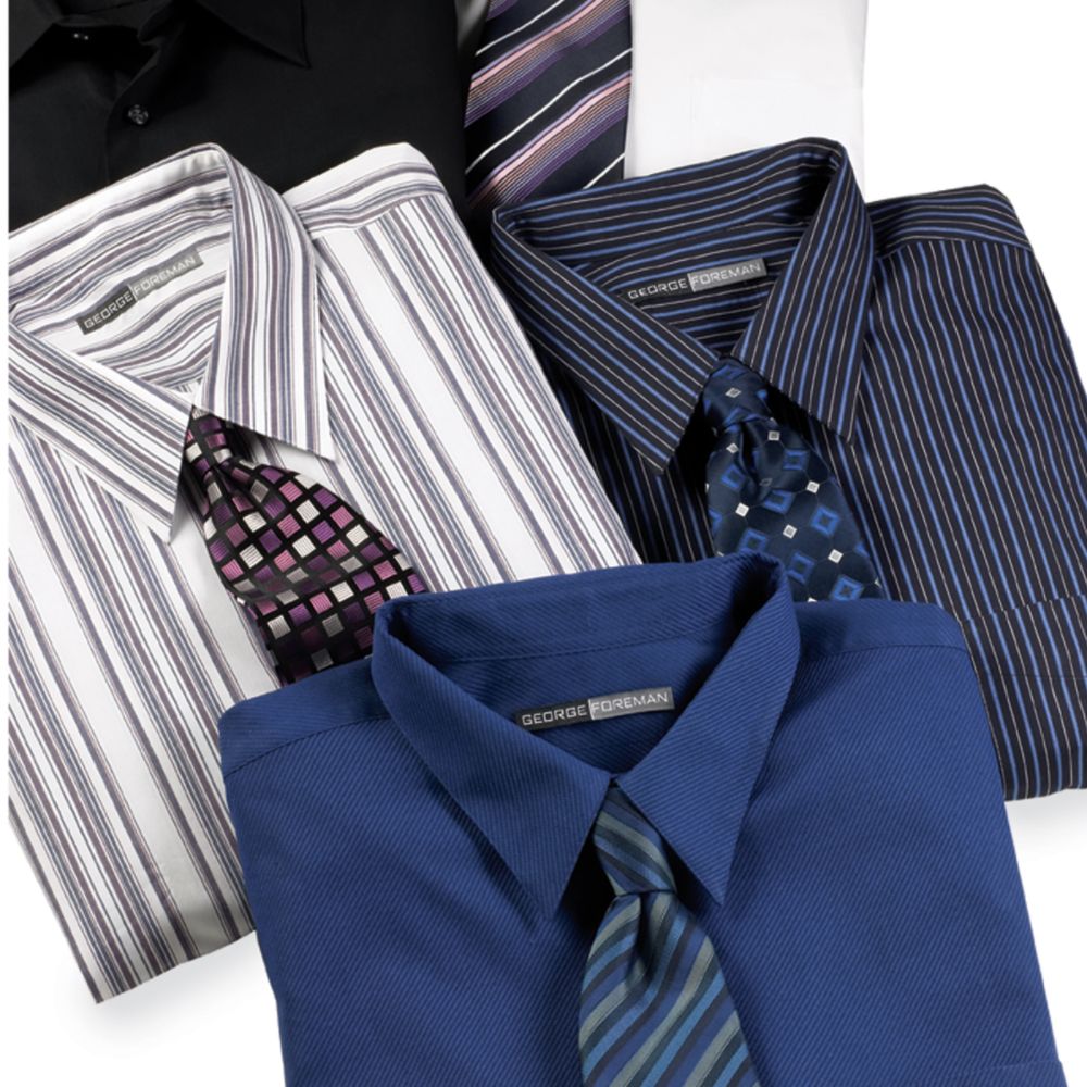 George Foreman Sport Fashion Woven Zipper Tie