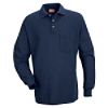Long Sleeve Solid Color Knit Shirt with Pocket