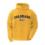 J. America Colorado Basic Arch Print Tackle Twill Hoodie