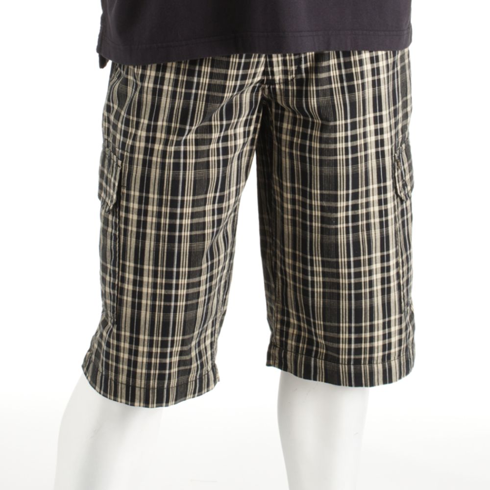 LL Cool J Plaid Poplin Shorts
