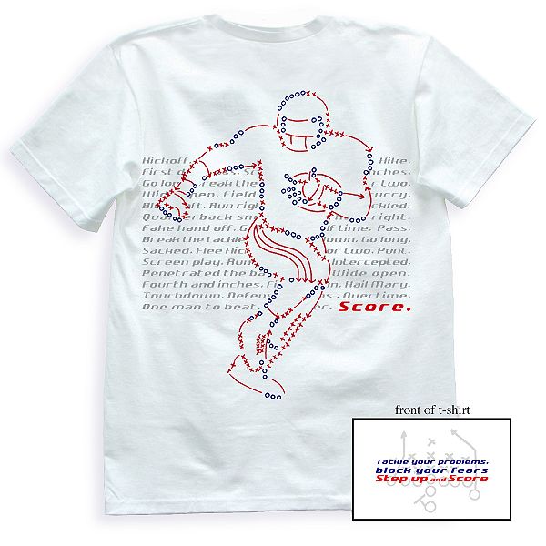 House of Cotton Score Football Heavyweight T-Shirt