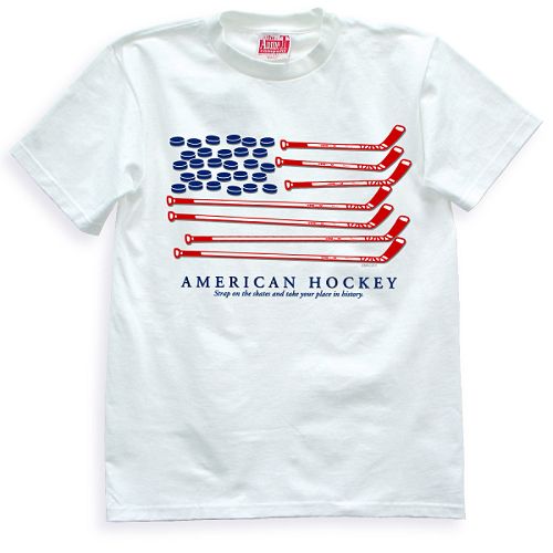 House of Cotton American Hockey Heavyweight T-Shirt